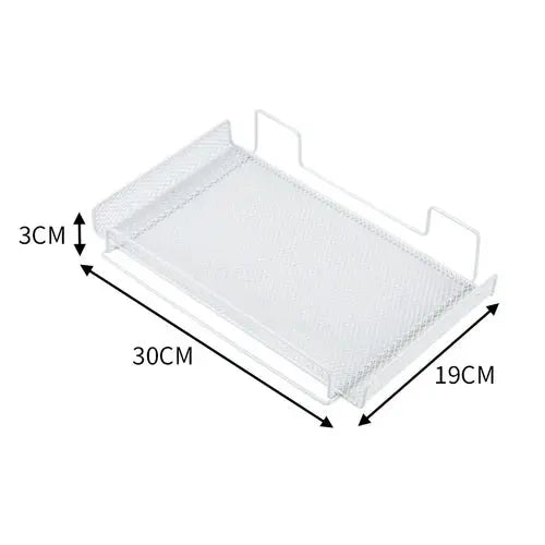Under Desk Cable Management Tray No Drill Steel Desk Cable Organizers
