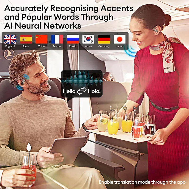 PAXA SpeakMate™ – AI Earbuds for 145 Languages