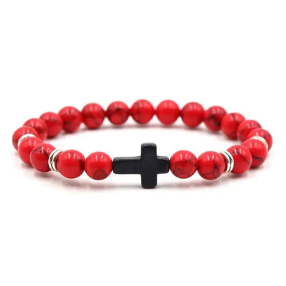 Men's Prayer Onyx Meditation Beads Bracelets Stone's Store