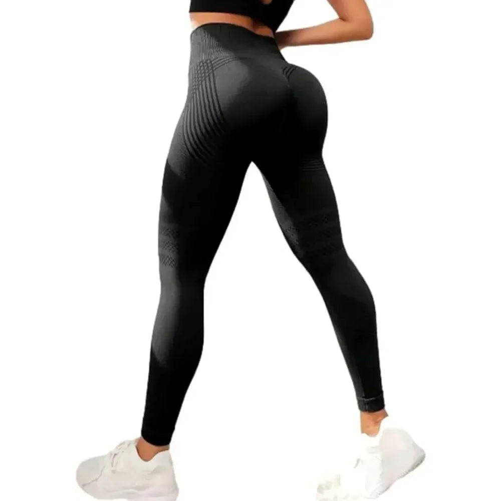 FlexLift™ Yoga Leggings 🧘‍♀️✨ — Sculpt, Stretch & Shine