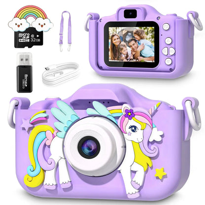 Kids Unicorn HD Selfie Camera Stone's Store