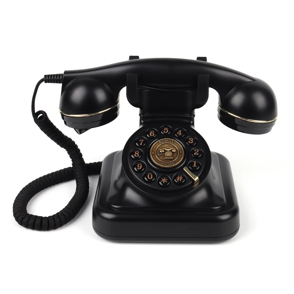 RetroRecord™ Vintage Phone ☎️ — Classic Style, Call Recording