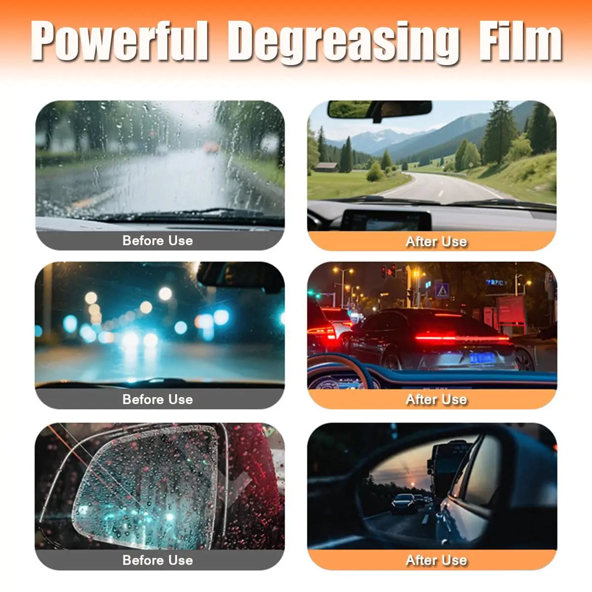 PureView™ Oil Film Remover 👀 — Safer, Clearer Driving Fast