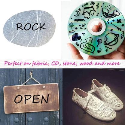 Permanent Marker Pen Manga Drawing Markers Black Blue Red Waterproof Ink Sketch Pens Stationery Art School Supplies Tiptop Co., LTD.