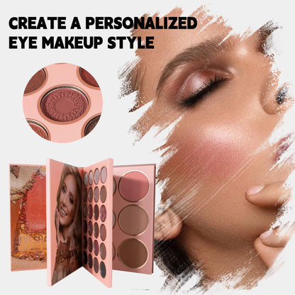 GlamBook™ – 67 Pro Shades in One Stunning Palette 📖