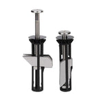 2 PCS Universal Stainless Steel Water Tank Toilet Seat Hinges Bolts