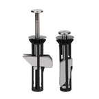 2 PCS Universal Stainless Steel Water Tank Toilet Seat Hinges Bolts