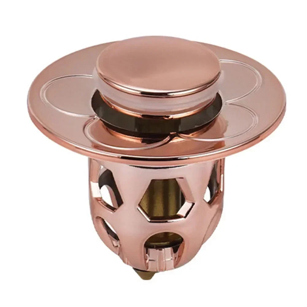 Bathroom Sink Plug Stopper Wash Basin Pop-Up Bounce Core Drain Filter Bathtub Hair Catcher Sink Strainer Bathroom Accessories Bestbuy Tools Store