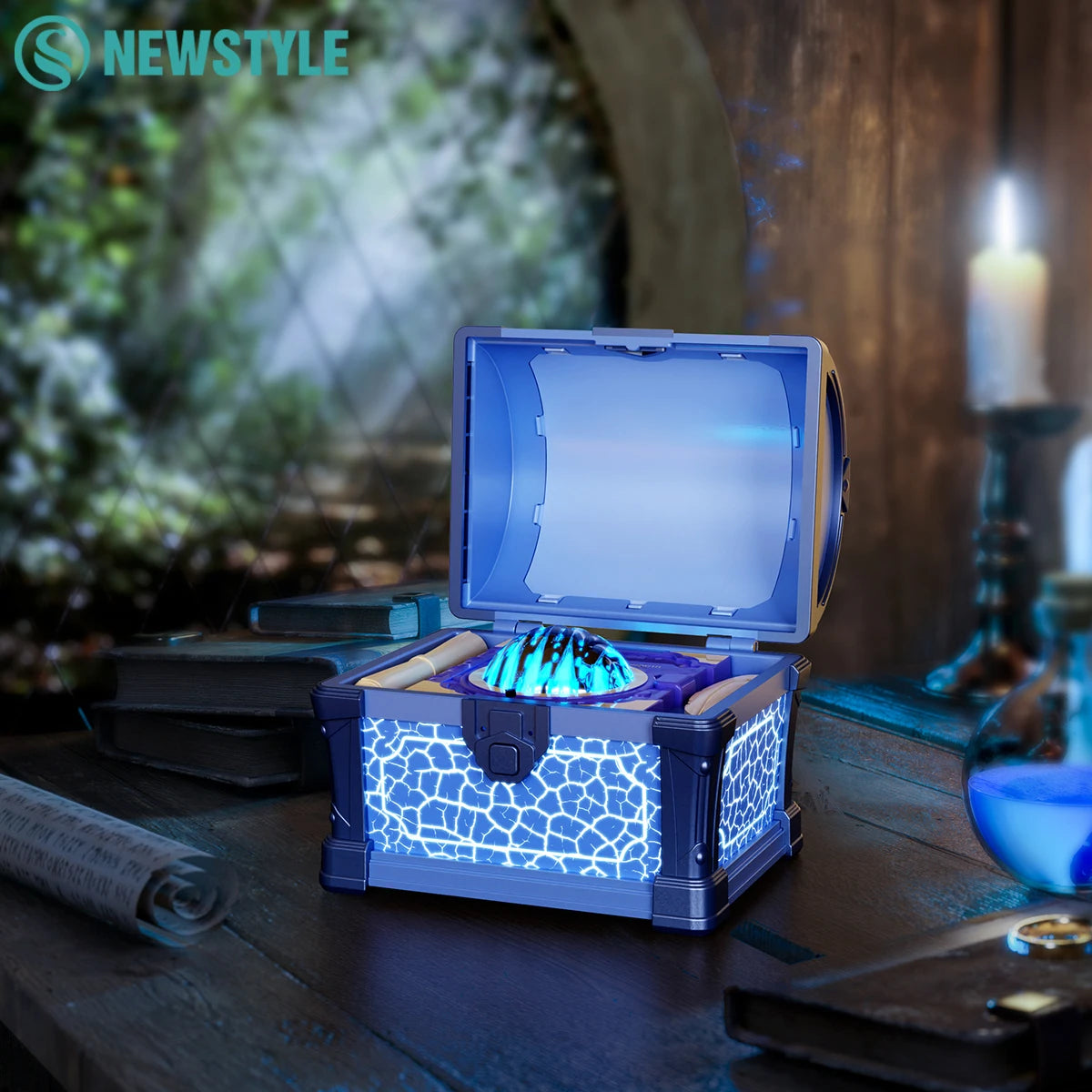GlowChest™ Treasure Projection Lamp ✨💎