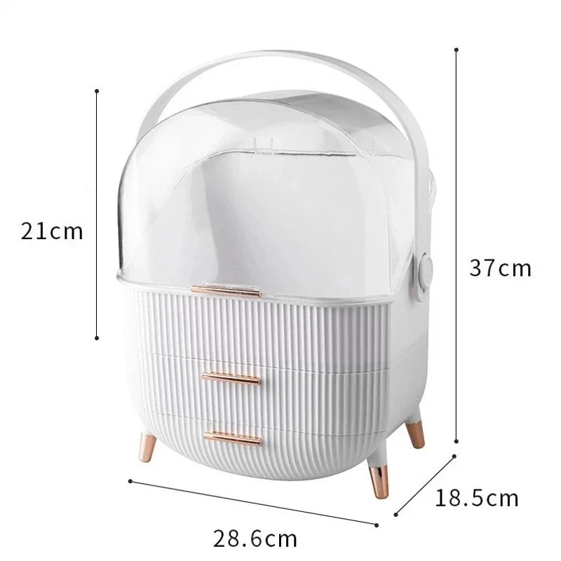 Cosmetic Storage Box with Make Up Storage Drawer Umatoll Top Sell Store