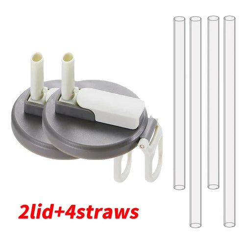 Reusable Silicone Straws with Soda Can Lids - Travel-Friendly, Eco-Friendly AliExpress