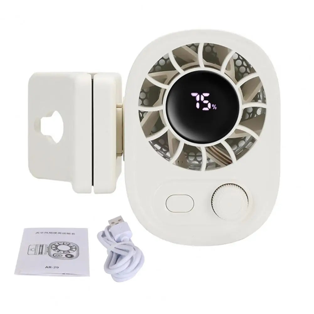 Chill Anywhere: USB Rechargeable Cooling Fan