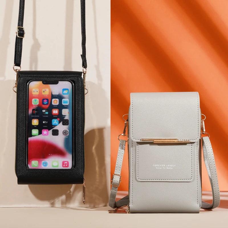 TouchCarry™ Crossbody Bag 📱✨ — Use Your Phone Without Taking It Out