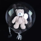Large Wide Neck Transparent Bobo Balloon Flower Bouquet Doll Snack AliExpress
