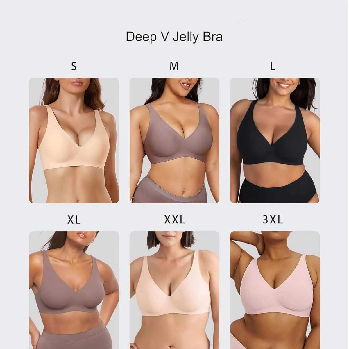 CloudLift™ Wireless Bra 💖 — Seamless Comfort + Natural Push-Up