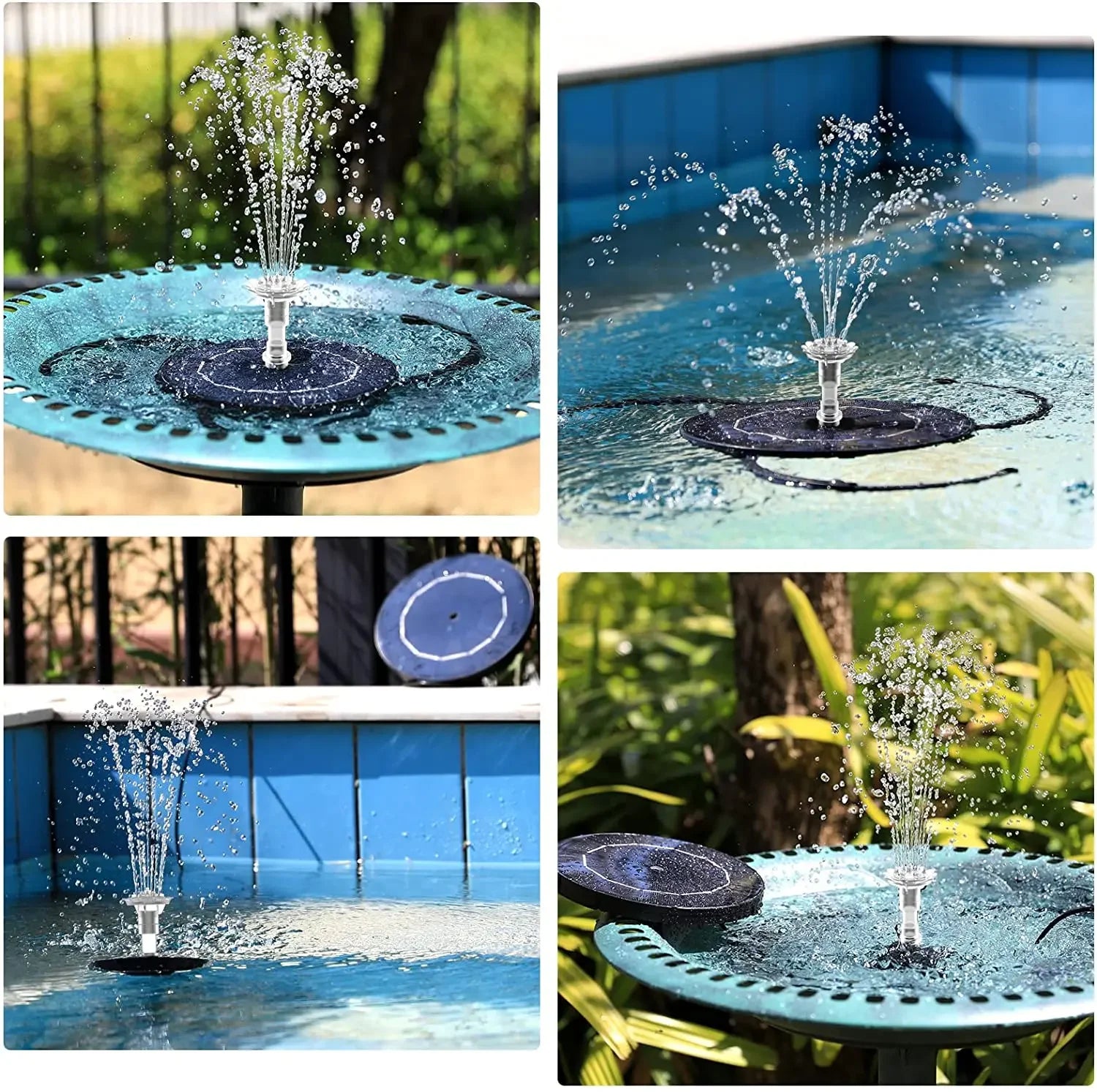 Fuente Solar AquaSun™ 🌞💧 — Flujo de Agua Exterior sin Esfuerzo
