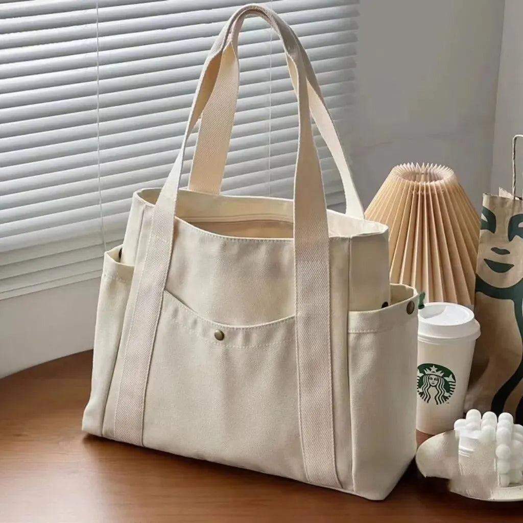Canvas Tote Bag Large Capacity Unisex for Work & Leisure Stone's Store