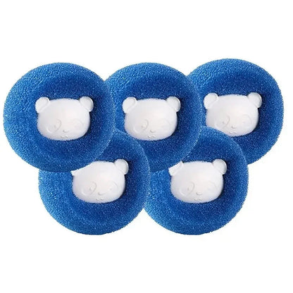 1-5pcs Pet Hair Remover Reusable Ball Laundry Washing Machine Filter Wool Sticker Cat Hair Remover Pet Fur Lint Catcher Home South Bay Evans General Store
