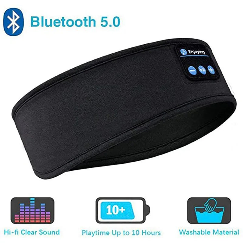 Oracluxe Eye Mask with Wireless Bluetooth Headset Headband Stone's Store