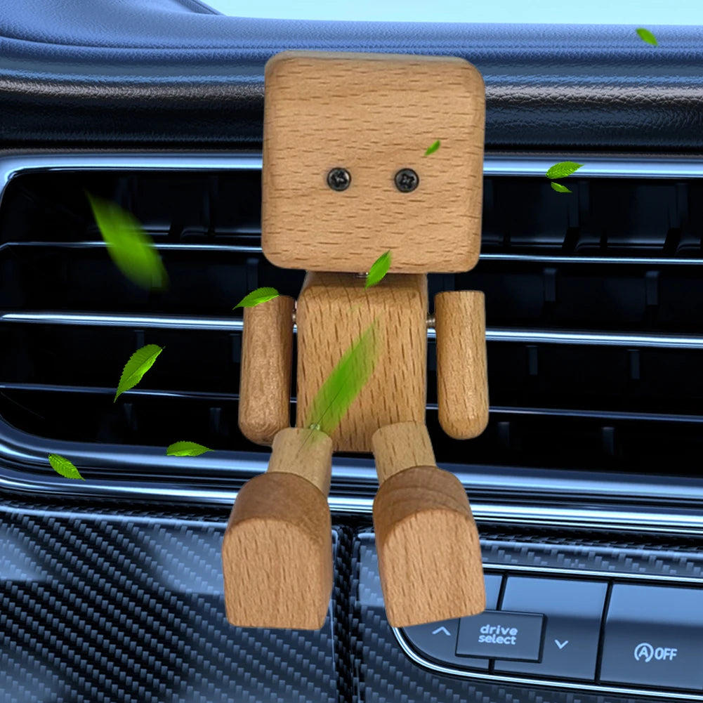 Juego de figuras de madera MoodMate™ con movimiento