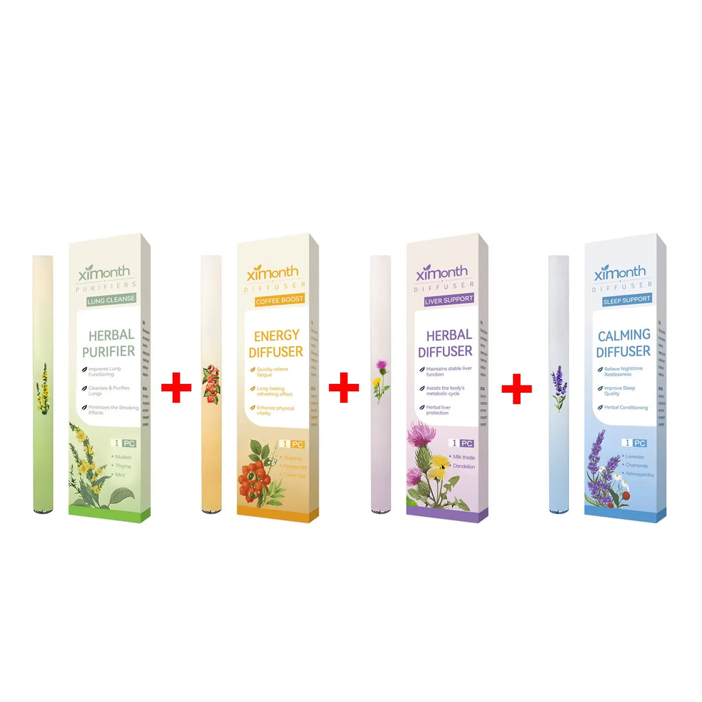 ZenBreathe™ – Pluma Difusora Nasal Herbal para una Respiración Fácil 🌸
