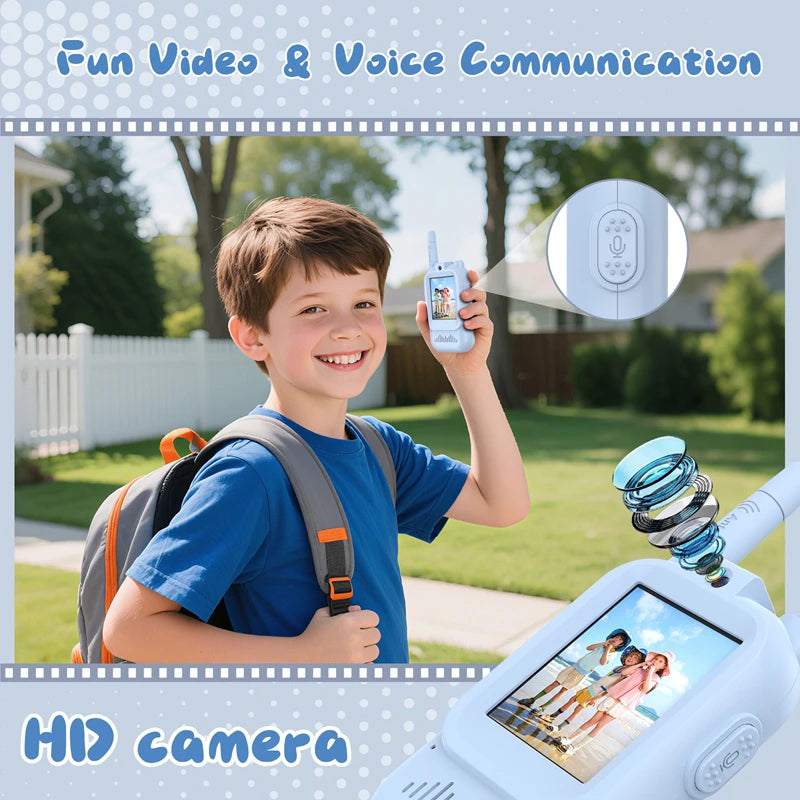 ChatCam™ – Video Walkie Talkie Adventure for Kids 🎥📡
