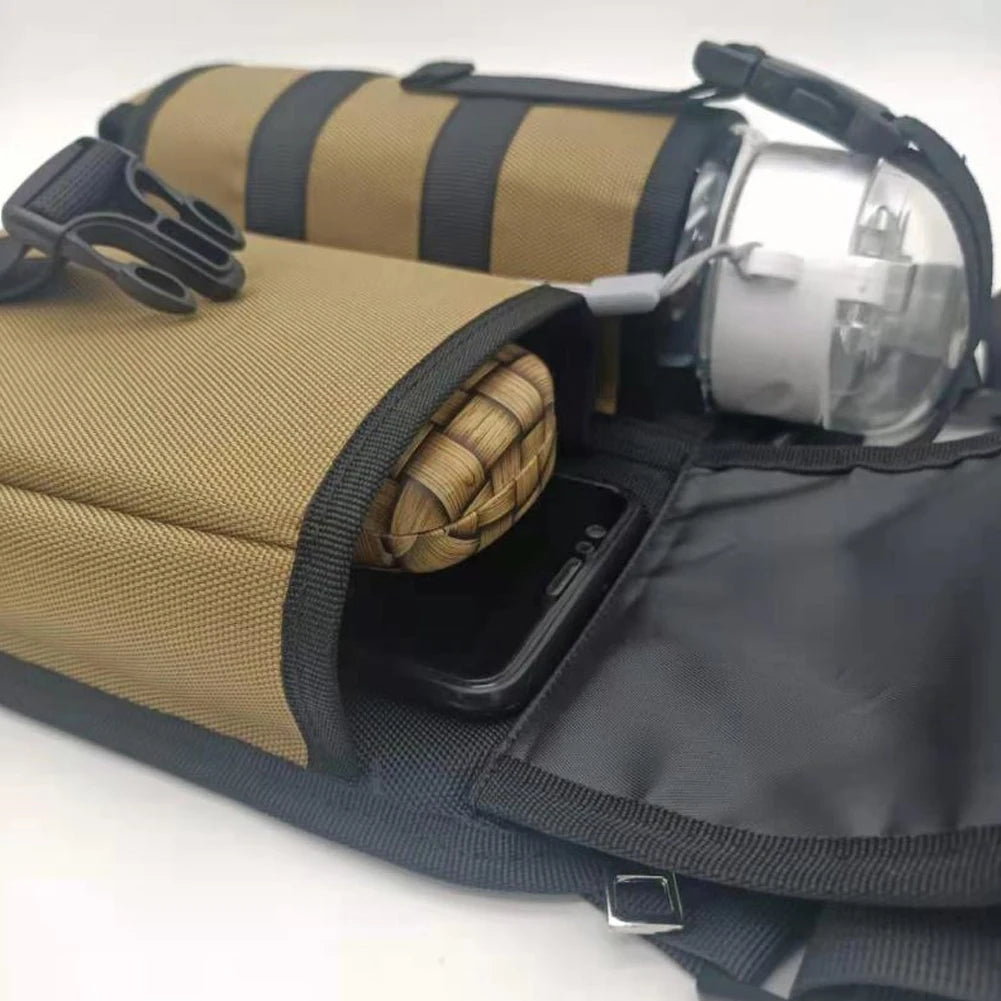Bolso cruzado elegante y práctico: ¡hidratación sobre la marcha!