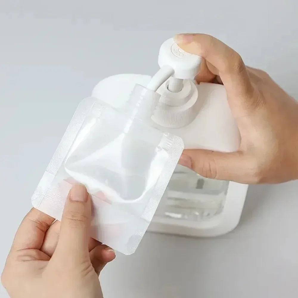 Squeeze & Go Pouch – Portable Fluid Makeup Bag