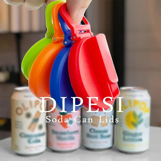 Reusable Silicone Straws with Soda Can Lids - Travel-Friendly, Eco-Friendly AliExpress