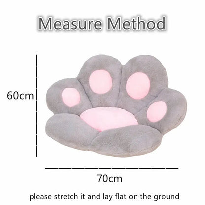 70*60cm Kawaii Cat Paw Plush Toys Cute Soft Stuffed Floor Cushion Chair Sofa Butt Pad for Home Room Decoration Office Nap Dolls Shop1103135394 Store