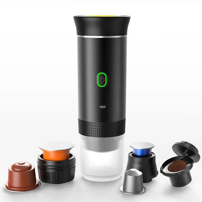 Portable Wireless Electric Espresso Coffee Machine For Travel &Car