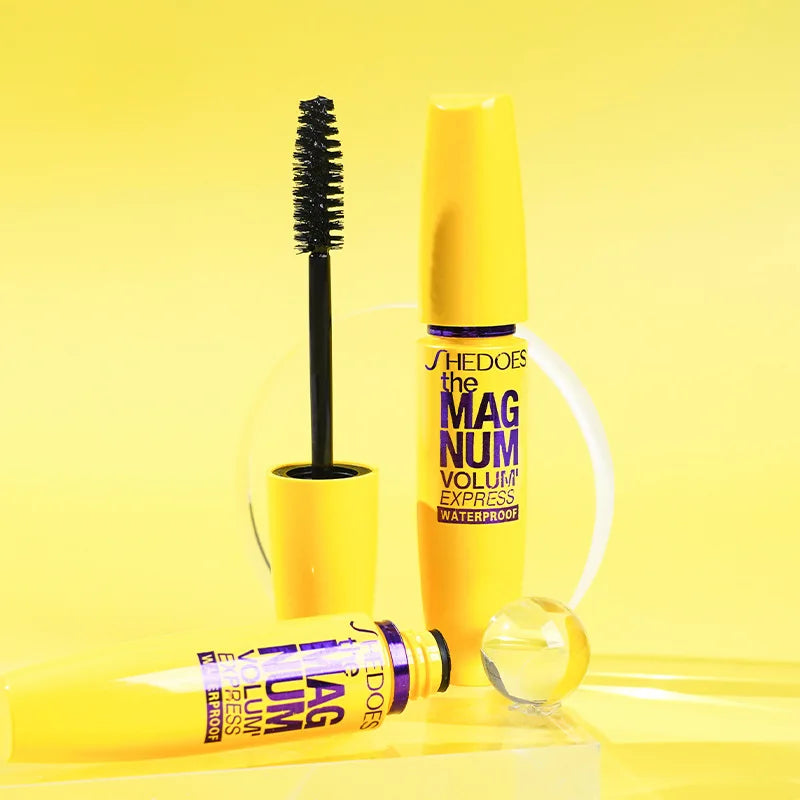 4D Black Mascara Thickening, Lengthening, Curling, Waterproof Liquid Fiber Mascara CR Cosmetic Store