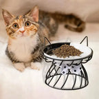 Cat Bowl Dog Bowl Pet Food Water Feeder Drinker Cat Raised Elevated