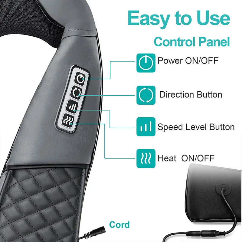 Medcursor Electric Neck And Back Massager Nekteck Store