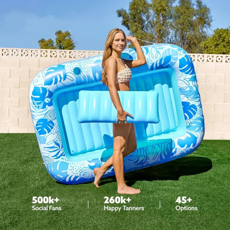 SunLuxe™ Tanning Float ☀️💦 — Relax & Tan in Total Comfort