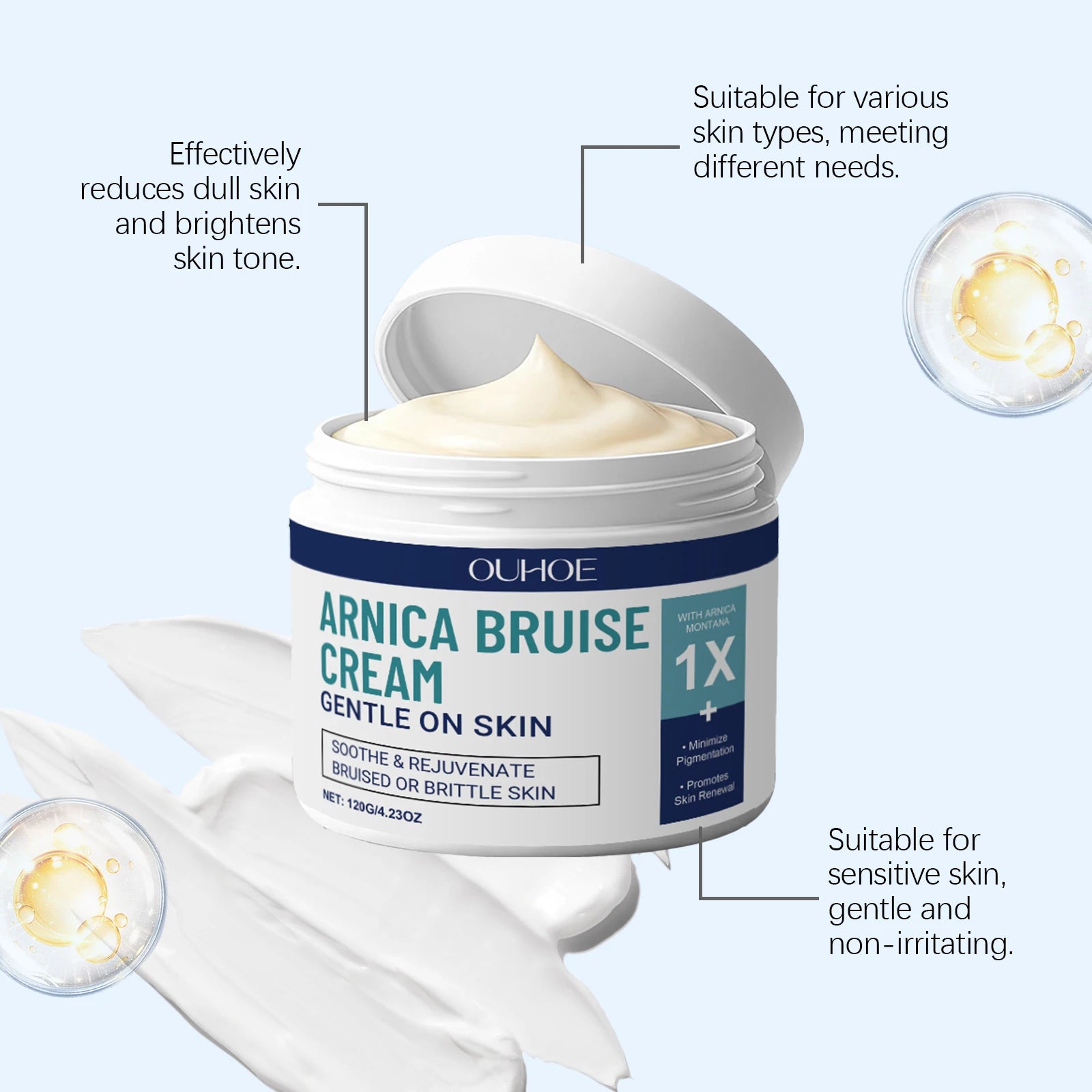 BruiseEase™ Care Cream 💜✨ — Gentle Comfort for Everyday Skin