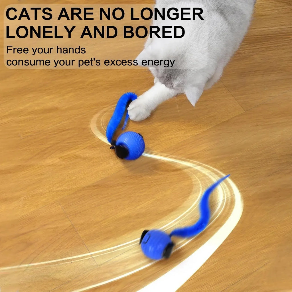 WaveChase™ Pelota Inteligente para Mascotas 🐾⚡ Se mueve. Provoca. Emociona.