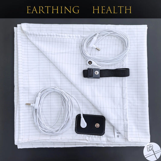 Earthing Bed Sheet with Conductive Silver Fiber Grounded Antistatic AliExpress