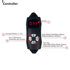 660 850nm LED Red Light Therapy Ankle Massager Infrared Phototherapy Foot Massager Wound Healing Fade Wrinkle Scar