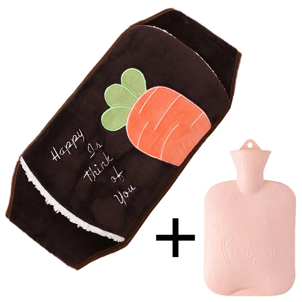 Comfy Soothe: Portable Hot Water Bag with Cover