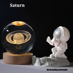 Crystal Ball Night Lights Glowing Sea Jellyfish Astronaut Table Lamp USB Atmosphere Lamp Table Decorations Kid Gifts Night Lamp Shop1103185580 Store