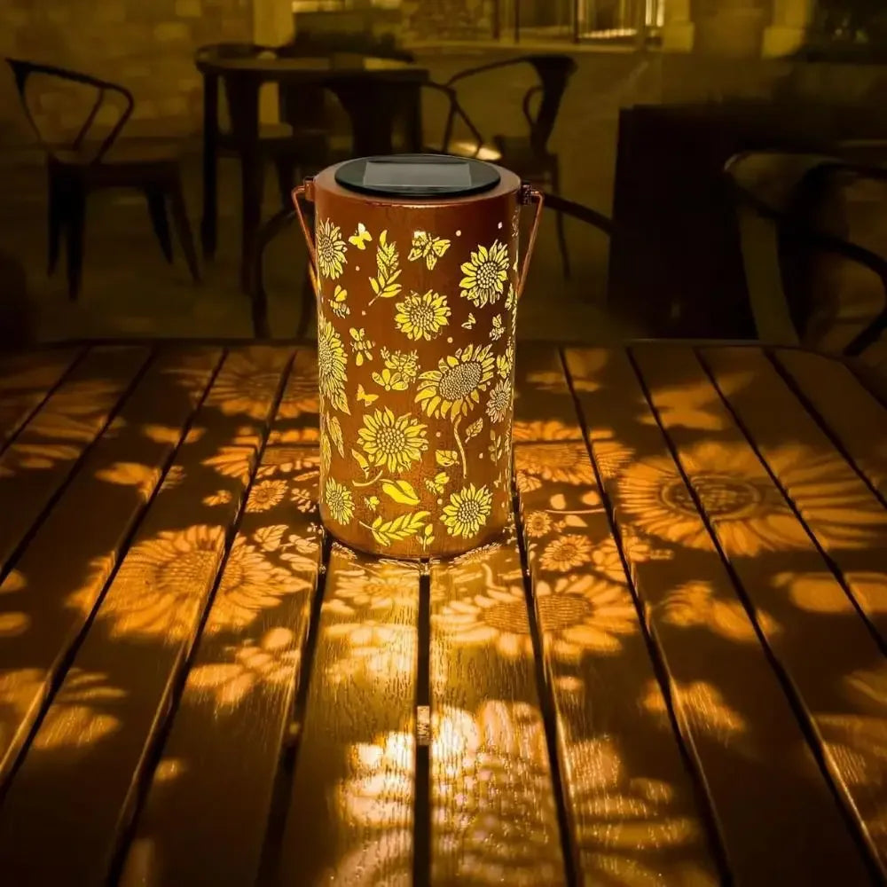 SunBloom™ Solar Lantern 🌻✨ — Colorful Glow, Zero Electricity