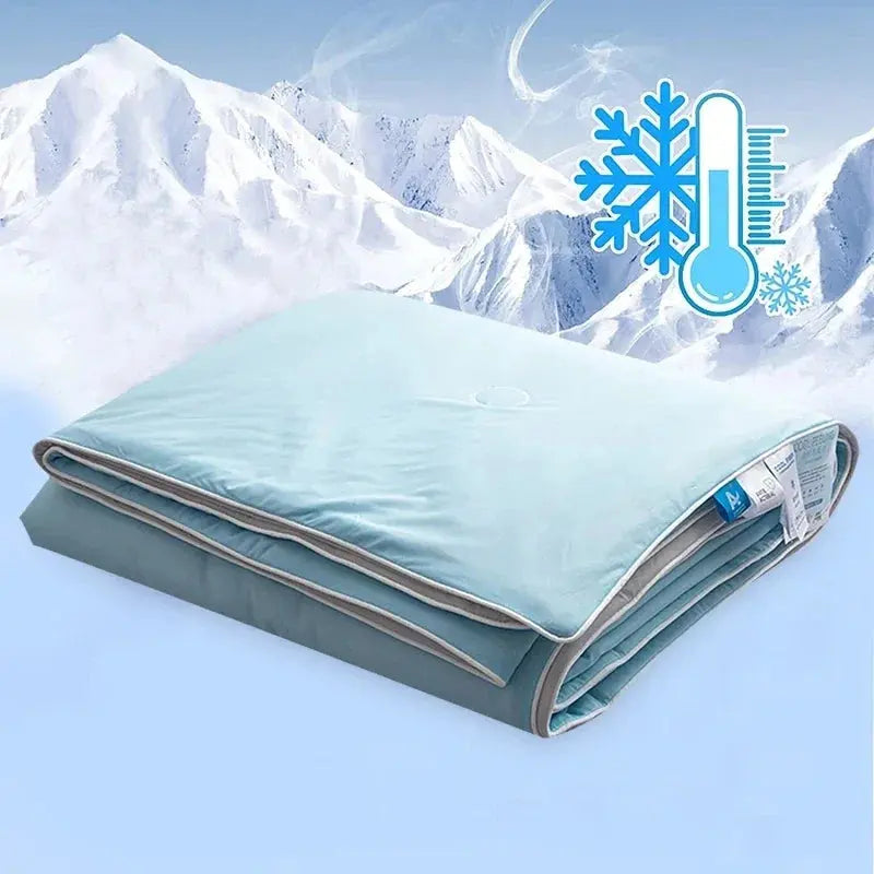 Cooling Blanket for Bed Silky Air Condition Comforter Lightweight AliExpress