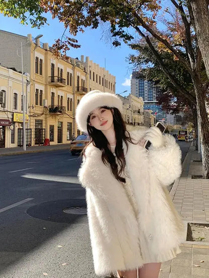 Lautaro Autumn Winter Oversized Loose Casual Luxury Soft Thick Warm AliExpress