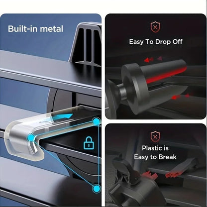 Car Phone Holder Car Air Vent Clip Mount Mobile Cell Stand Smartphone GPS Support For 4.7-6.7 Inch Mobile Devices Good But Not Expensive Store