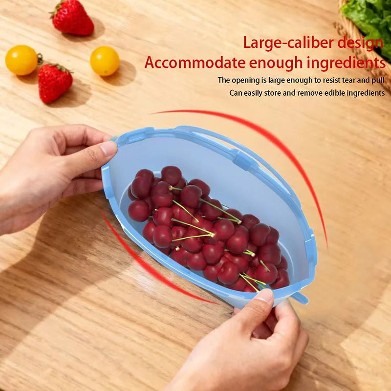 FreshSeal™ Silicone Bags 🥗 — Reusable Freshness, Zero Waste