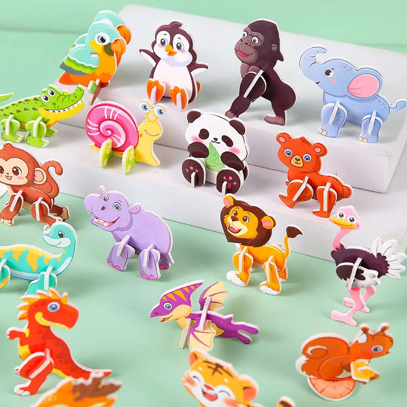 Smart Build & Learn Puzzle – 3D Fun for Growing Minds!