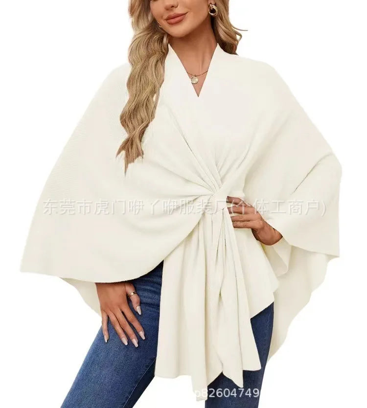 Luxury Poncho Shawl Wrap – Ultra-Soft & Stylish Cover-Up!