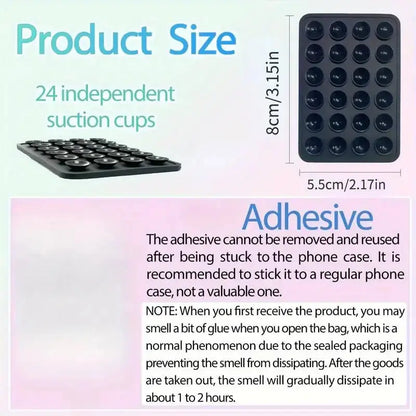 Silicone Suction Phone Case Adhesive Mount - iPhone & Android Compatible Shop5720013 Store