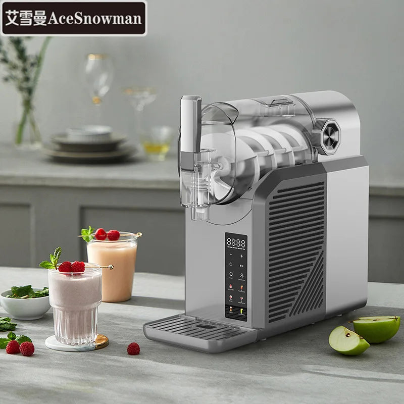 Ice Crusher Slushie Machine Frozen Drink Milk Shake Ice 40 Minutes Household Commercial Slushie Machine for Home 200w BMAD Commercial Appliance Pro Store